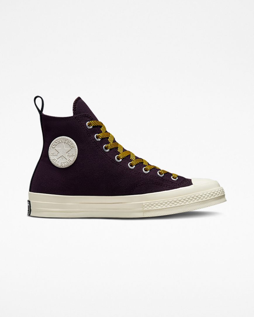 Dámské Boty Vysoké Converse Chuck 70 Counter Climate GORE-TEX Černé Růžové Žluté | CZ OMEW70